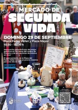 Pozuelo de Alarcón ha programado un nuevo Mercado de Segunda Vida para el próximo 29 de septiembre