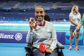 Anastasiya Dmytriv y Teresa Perales, representantes del Club Natación Pozuelo, destacan en los Juegos Paralímpicos de París 2024