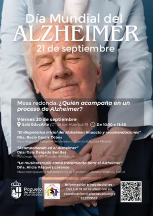 Pozuelo de Alarcón conmemora el Día Mundial del Alzheimer con una mesa redonda informativa