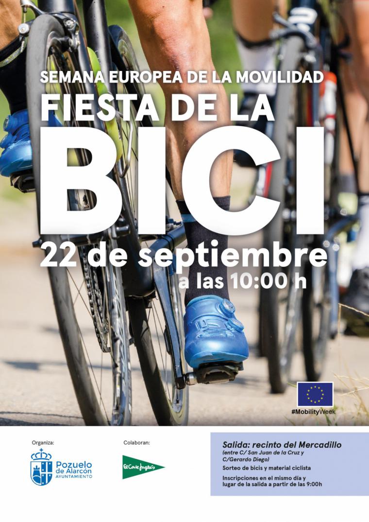 Pozuelo de Alarcón cerrará la Semana Europea de la Movilidad con su tradicional Fiesta de la Bici