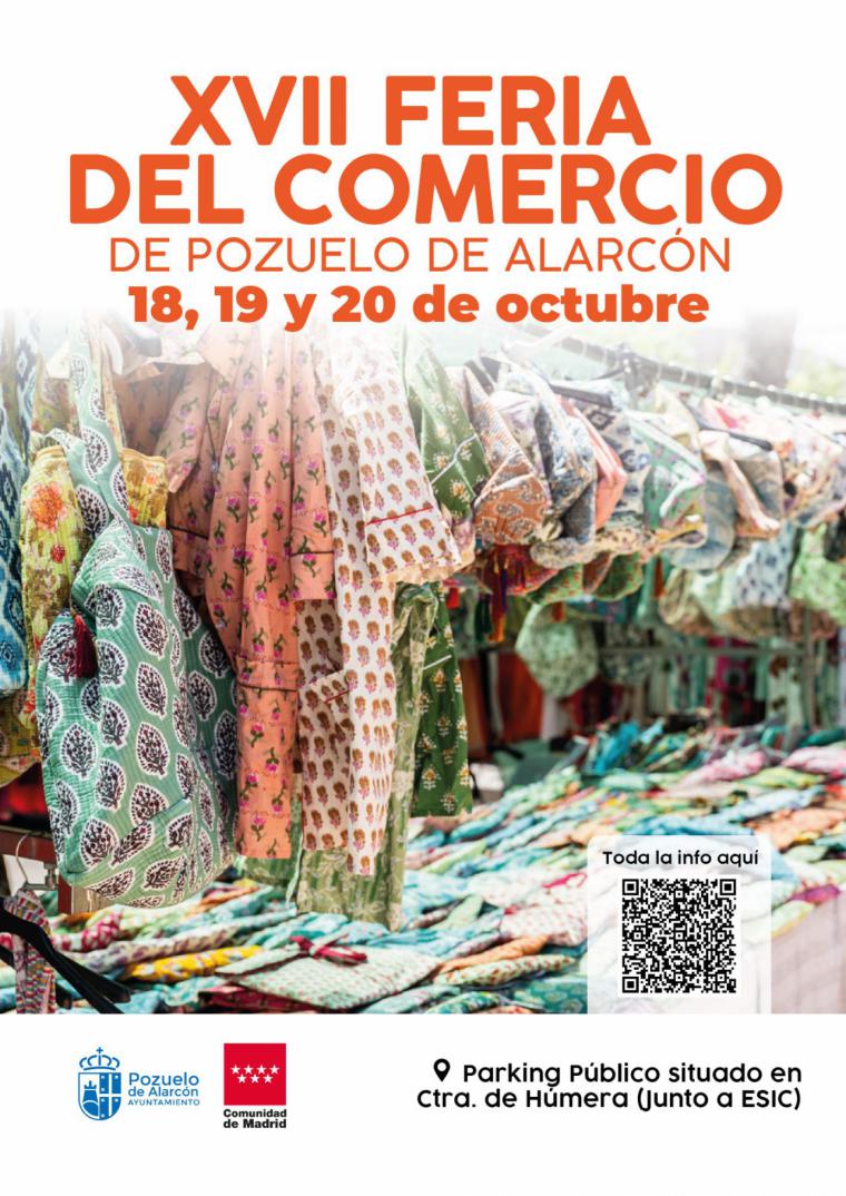 La Feria de Comercio de Pozuelo congregará a más de 50 expositores entre el 18 y el 20 de octubre