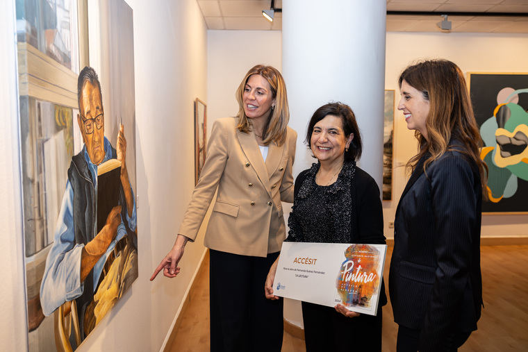 El primer premio del IX Certamen de Pintura de Pozuelo ha sido otorgado al artista Miguel Fernández Romeralo