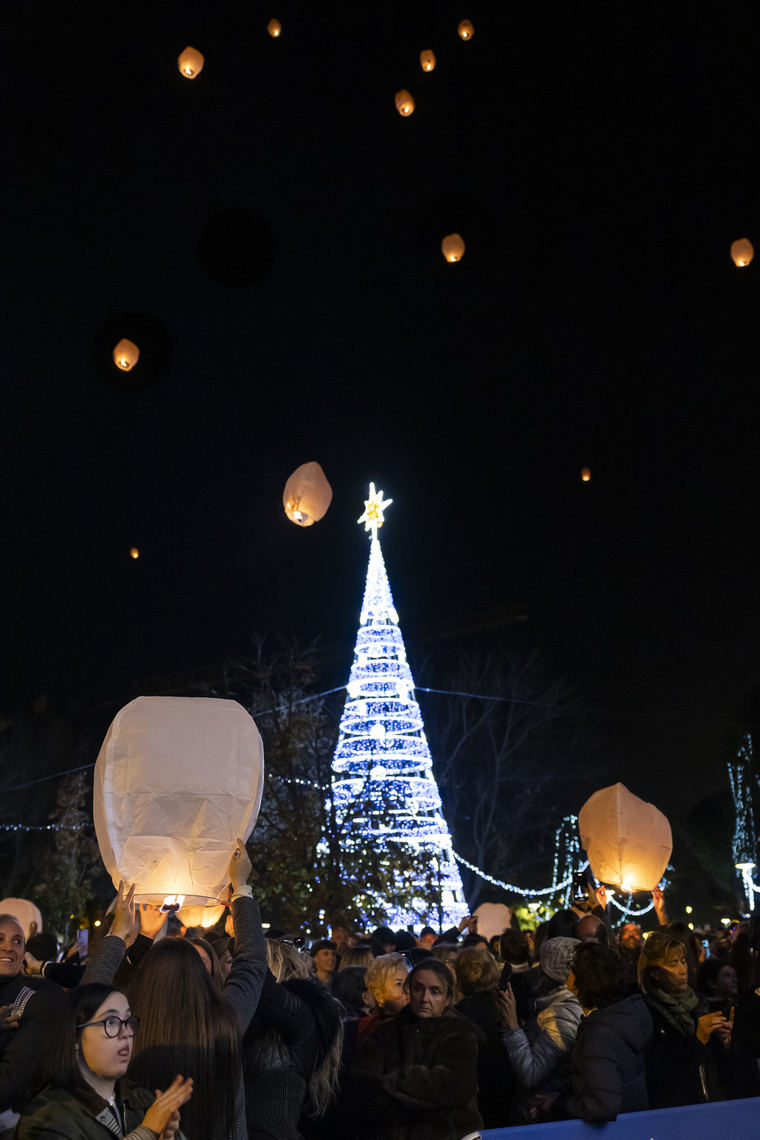 Pozuelo de Alarcón da inicio a la Navidad con el clásico encendido de luces