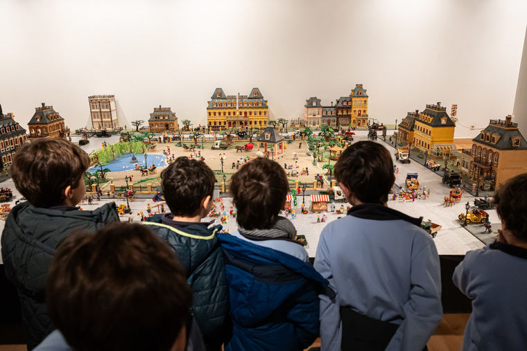 Inaugurada la exposición Playmobil en Pozuelo con 5.000 piezas históricas