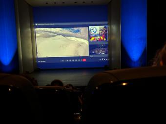 Cerca de 400 alumnos de Pozuelo se conectan en videoconferencia con la base antártica Gabriel de Castilla