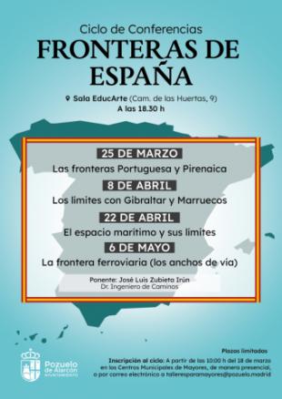 Pozuelo de Alarcón presenta un ciclo de conferencias sobre la historia de las fronteras de España