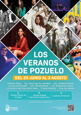 Los veranos de Pozuelo inician con Pastora Soler el 20 de junio en El Torreón