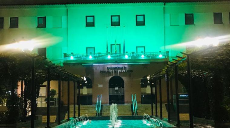 El Ayuntamiento de Pozuelo de Alarcón se iluminará de verde en apoyo al Día Mundial del ELA
