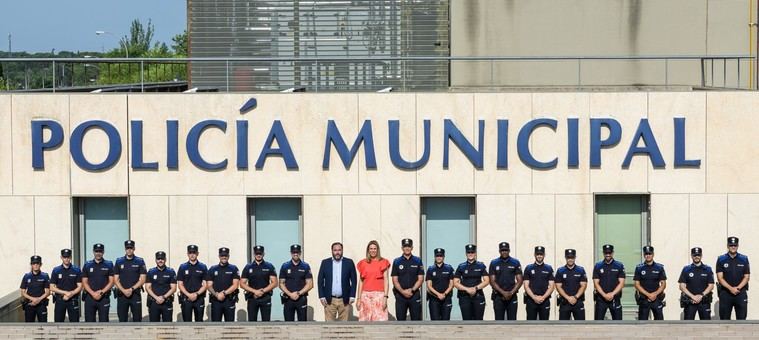 Pozuelo de Alarcón da la bienvenida a 15 nuevos agentes de policía para fortalecer la seguridad ciudadana