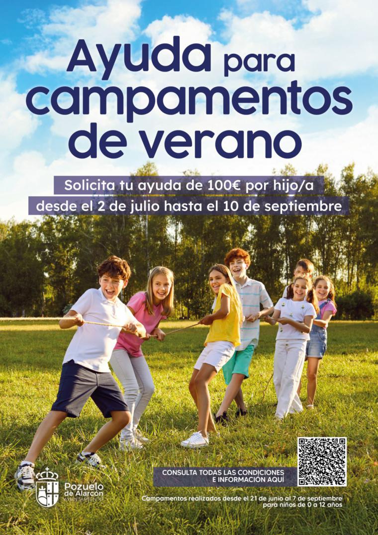 Ayuntamiento de Pozuelo de Alarcón ofrece 100 euros por hijo para campamentos urbanos este verano