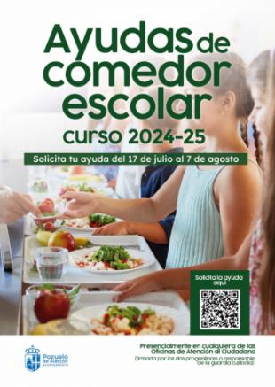 Abierto el plazo para solicitar Ayudas de Comedor Escolar en Pozuelo de Alarcón para el curso 2024-2025