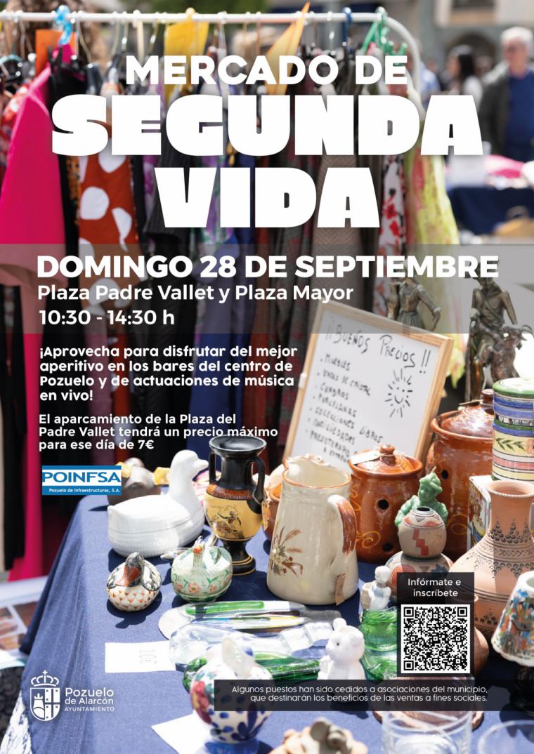 Pozuelo de Alarcón acoge el Mercado de Segunda Vida con más de 150 puestos este domingo