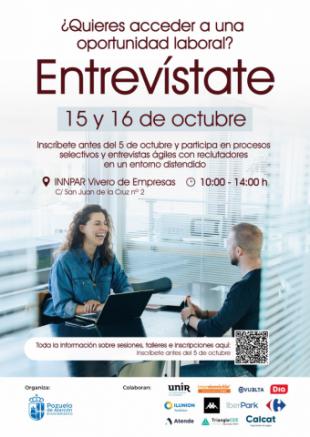 Pozuelo de Alarcón acoge el encuentro Entrevístate con 80 candidatos para 48 empleos disponibles