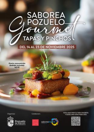 Pozuelo de Alarcón celebra las jornadas ‘Saborea Pozuelo Gourmet Tapas y Pinchos’ del 14 al 23 de noviembre