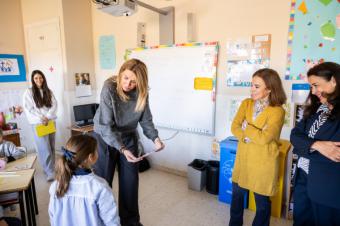 Los alumnos del colegio San José de Cluny celebran el Día Mundial de la Infancia con talleres creativos