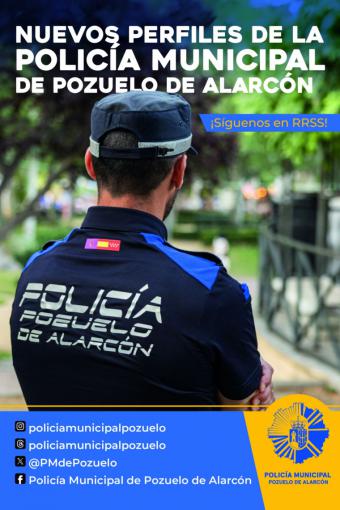 La Policía Municipal de Pozuelo de Alarcón lanza perfiles en redes sociales para mejorar la comunicación con los vecinos