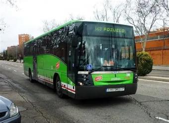 Aumento de expediciones en autobuses de Pozuelo para mejorar el servicio