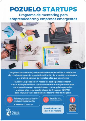 El Ayuntamiento de Pozuelo de Alarcón lanza ‘Pozuelo Startups’ para impulsar 15 proyectos emprendedores