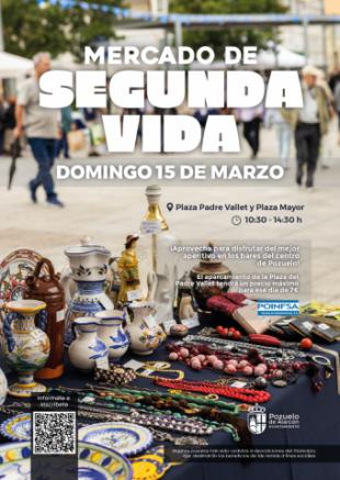 El Mercado de Segunda Vida de Pozuelo de Alarcón regresa con más de 160 puestos este domingo