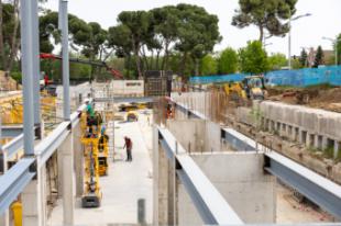 Avanzan las obras del polideportivo Carlos Ruiz: se espera su finalización este año