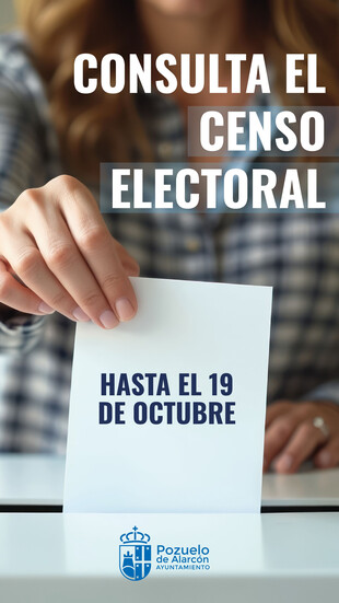 Pozuelo de Alarcón abre el plazo para consultar el censo electoral de las elecciones generales del 29 de noviembre