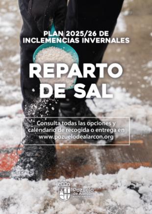 Pozuelo de Alarcón lanza campaña gratuita de entrega de sal para prevenir heladas