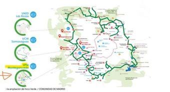 El Arco Verde de la Comunidad de Madrid queda supeditado a la aprobación de Montegancedo