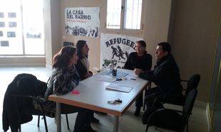 Reunión SOS Refugiados Pozuelo y Podemos Pozuelo