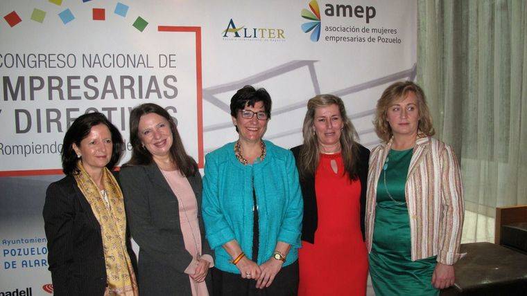 Gran éxito del I Congreso Nacional de Empresarias y Directivas organizado por Amep y Aliter en Pozuelo