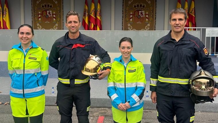 SUMMA 112 participa en los actos del Día de la Hispanidad en Madrid