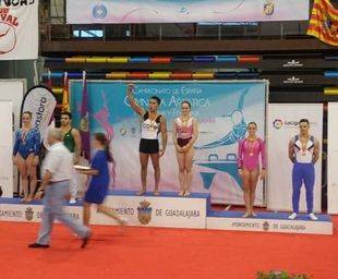 Mónica Yéboles, del Club de Gimnasia Artística de Pozuelo, Campeona de España en salto