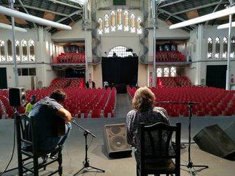 Ensayo en la Catedral del Cante