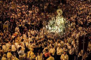 Salida extraordinaria de la Patrona de Pozuelo