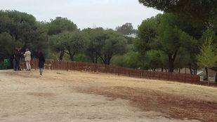 Área canina del parque Cerro de los Perdigones