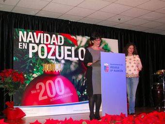 Susana Pérez Quislant da el pistoletazo de salida a la programación navideña de Pozuelo de Alarcón