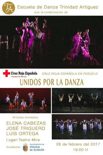 Actuación de danza de la Escuela de Trinidad Artíguez a favor de Cruz Roja Pozuelo