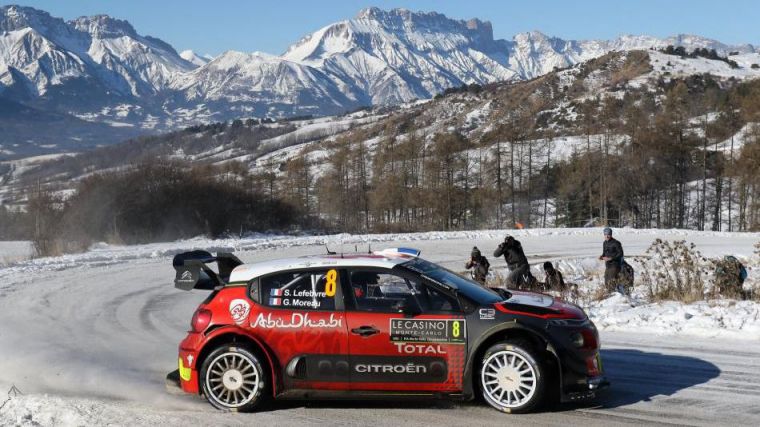 Un rally de Montecarlo rocambolesco