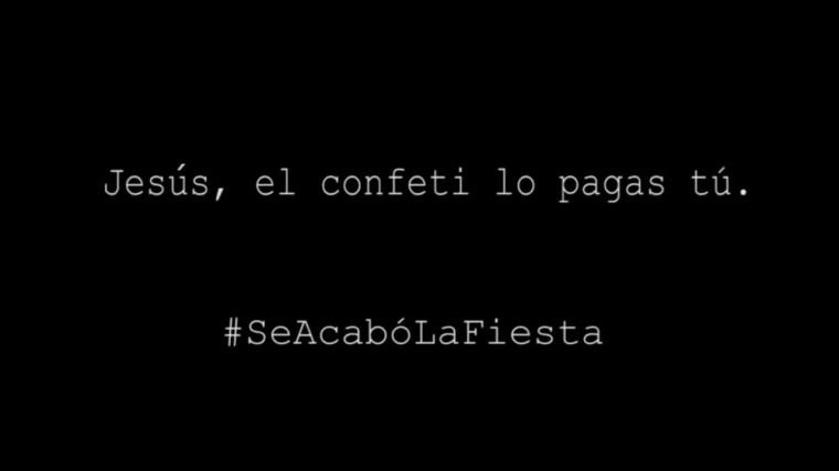 Mensaje de Somos Pozuelo a Sepúlveda: #SeAcabóLaFiesta