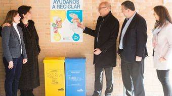 Campaña en los colegios de Pozuelo para facilitar y fomentar el reciclaje
