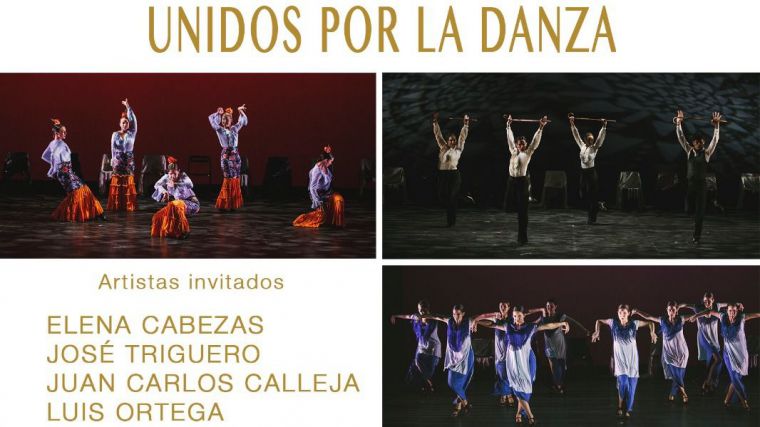 Todo preparado para la actuación de la Escuela de Danza Trinidad Artíguez a favor de Cruz Roja Pozuelo