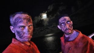 Crucero Zombie 3, un viaje terrorífico desde Valencia a Ibiza en un barco de Baleària