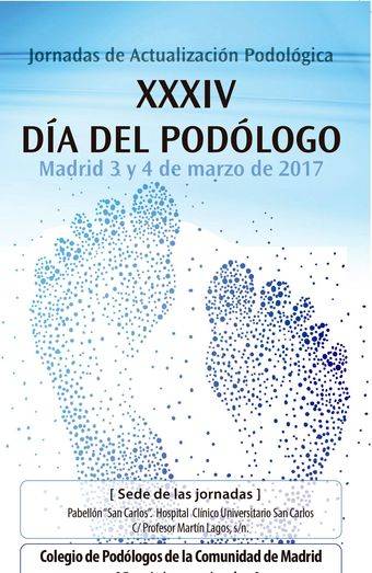 XXXIV Jornadas del Día del Podólogo de la Comunidad de Madrid