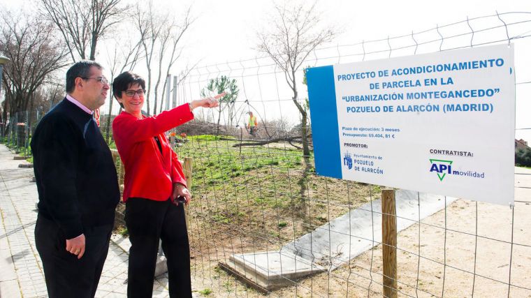El Ayuntamiento invierte 70.000 euros en mejorar Montegancedo