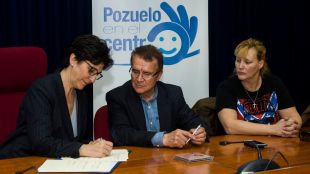 La rehabilitación del céntrico Barrio de las Flores de Pozuelo a un paso