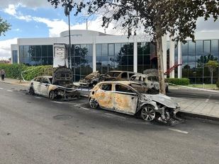 Arden 6 coches en Pozuelo, ¿qué ocurrió?