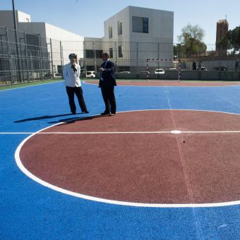 Pozuelo acondiciona las pistas deportivas de barrio con mejoras en los equipamientos