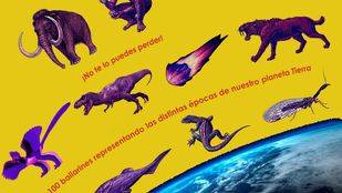 Flashmob entre meteoritos y dinosaurios