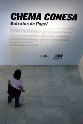 Chema Conesa llega a Pozuelo con su exposición 'Retratos de papel'