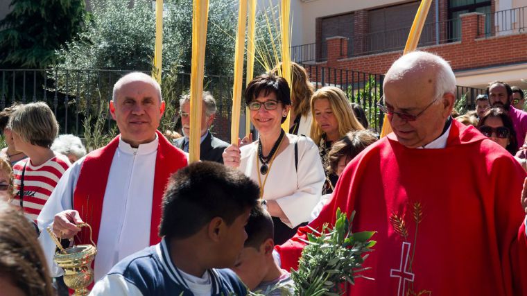 Los actos religiosos del Domingo de Ramos dan comienzo a la Semana Santa de Pozuelo