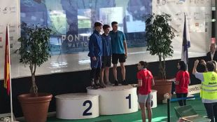 Fernando Pérez Campeón de España Absoluto Joven y Menores en 50m libres